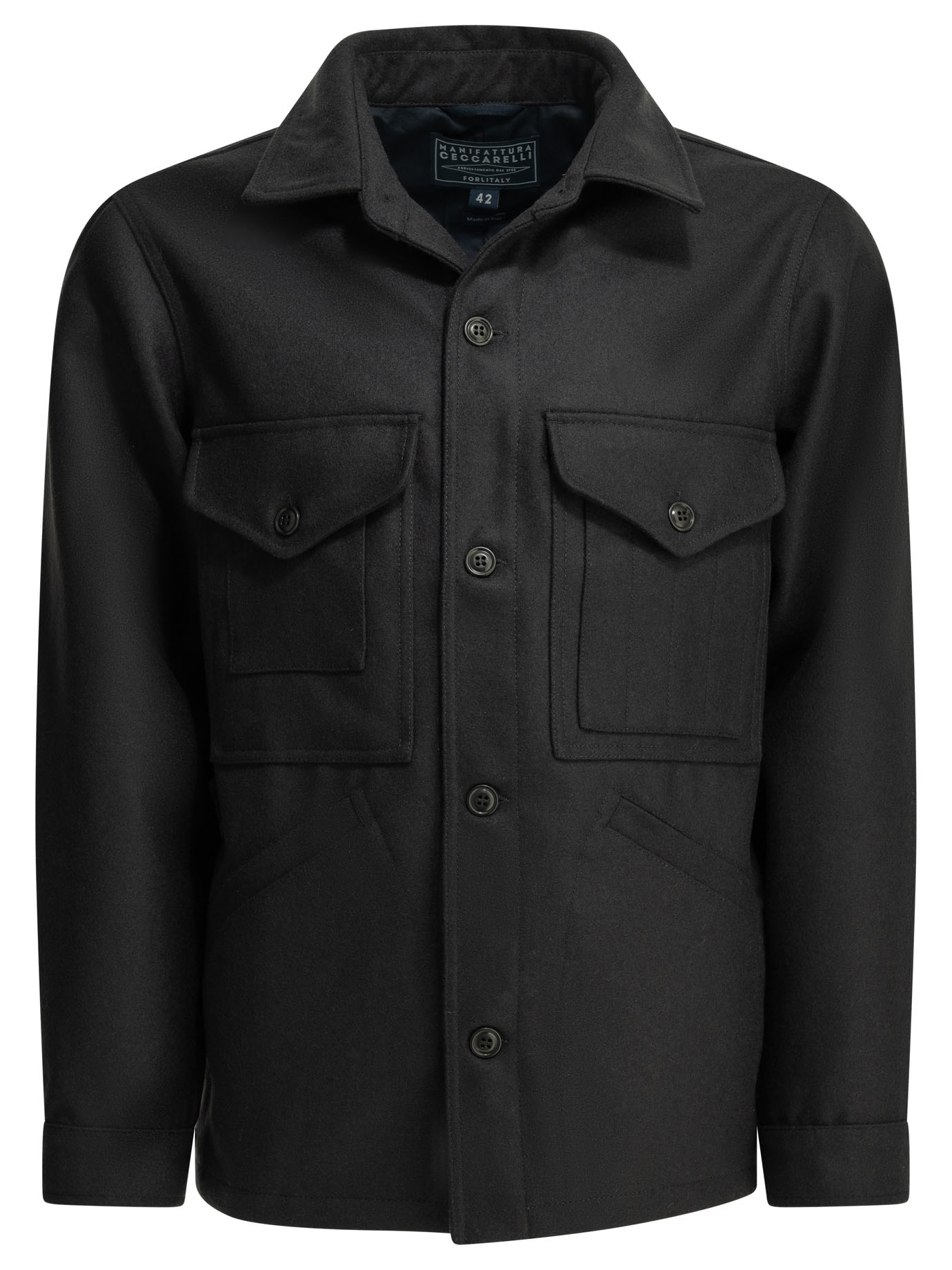 [Manifattura Ceccarelli] Coat FW26 7079-QRNAVY
