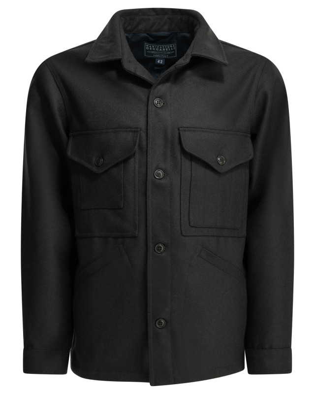[Manifattura Ceccarelli] Coat FW26 7079-QRNAVY