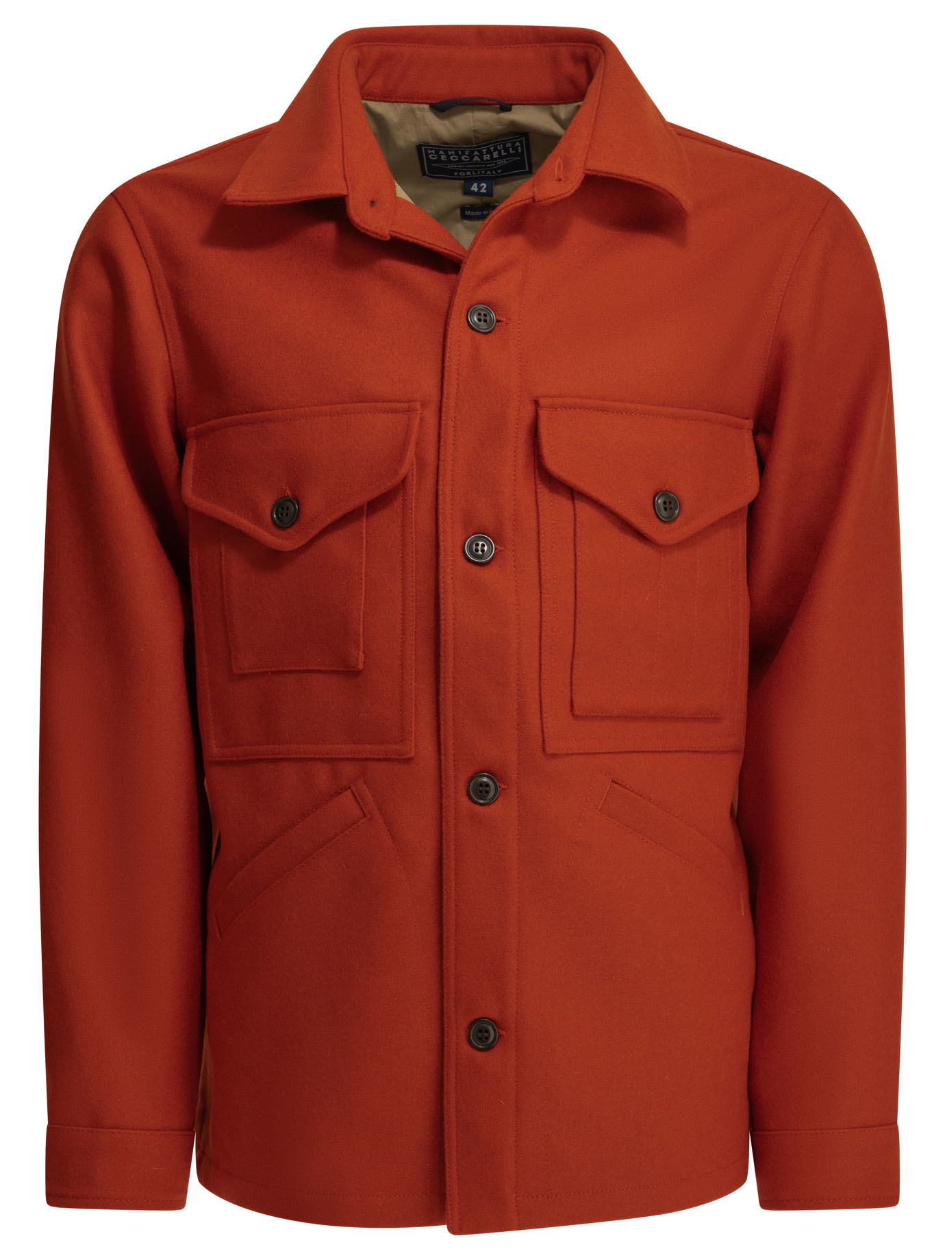 [Manifattura Ceccarelli] Coat FW26 7079-QRROBBIA
