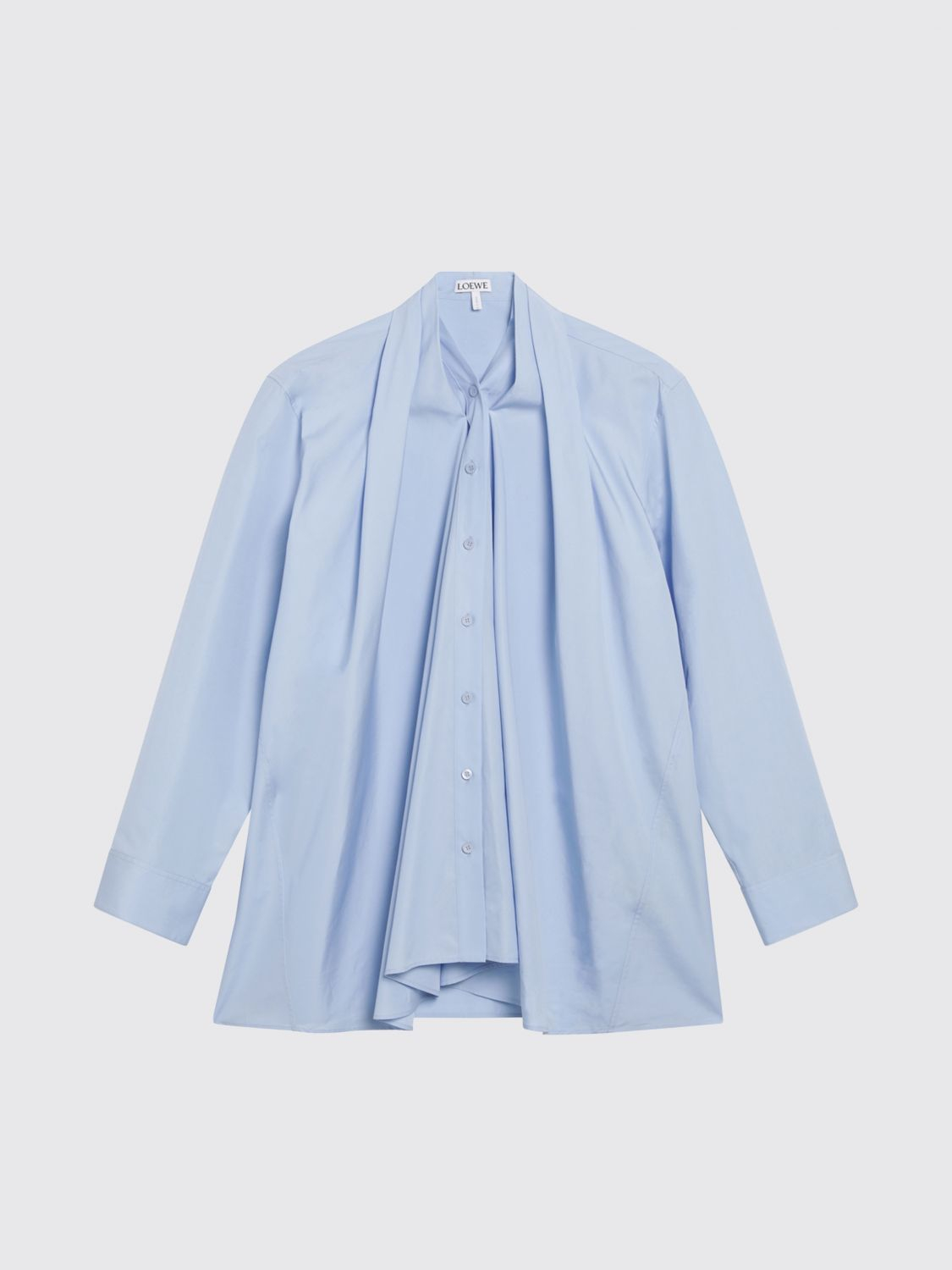 [Loewe] Shirts Long Sleeve SS26 S359Y05XGB SKYBLUE