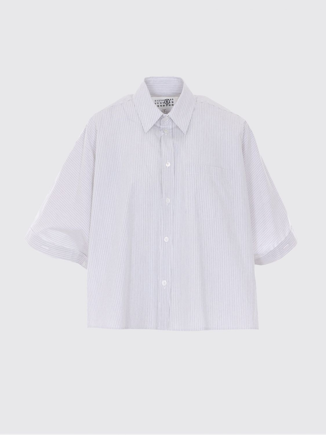 [MM6 Maison Margiela] Shirts Short Sleeve SS26 S52DL0236M35730 001F