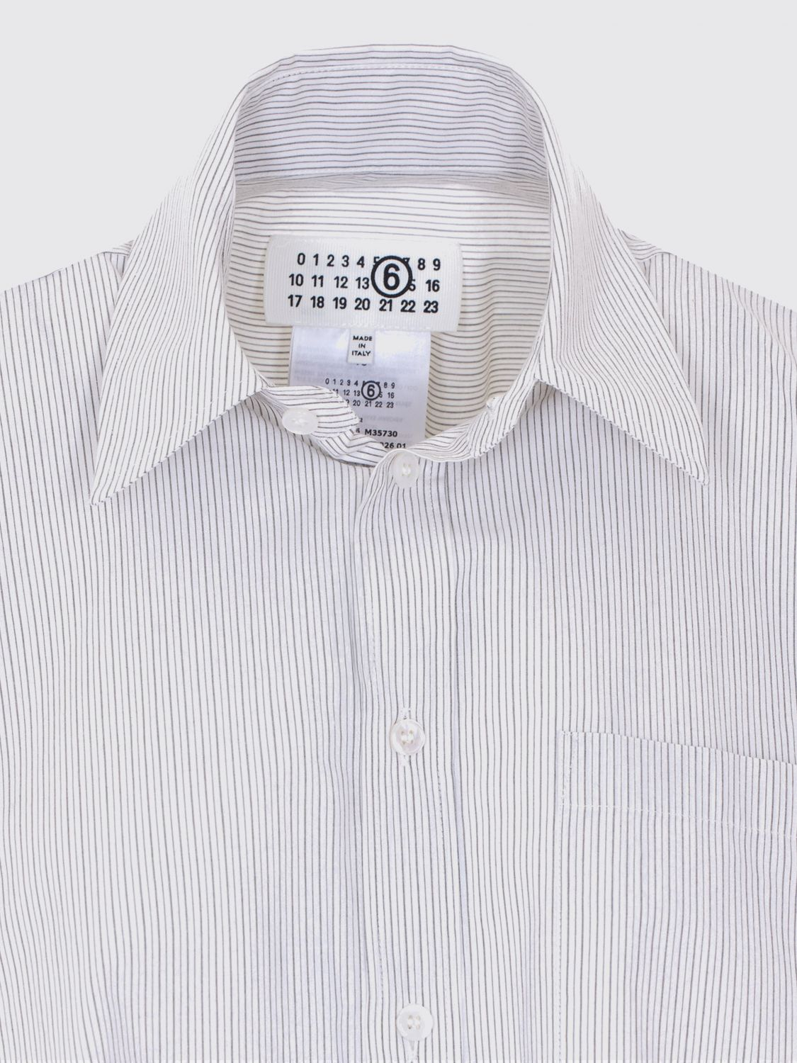 [MM6 Maison Margiela] Shirts Short Sleeve SS26 S52DL0236M35730 001F