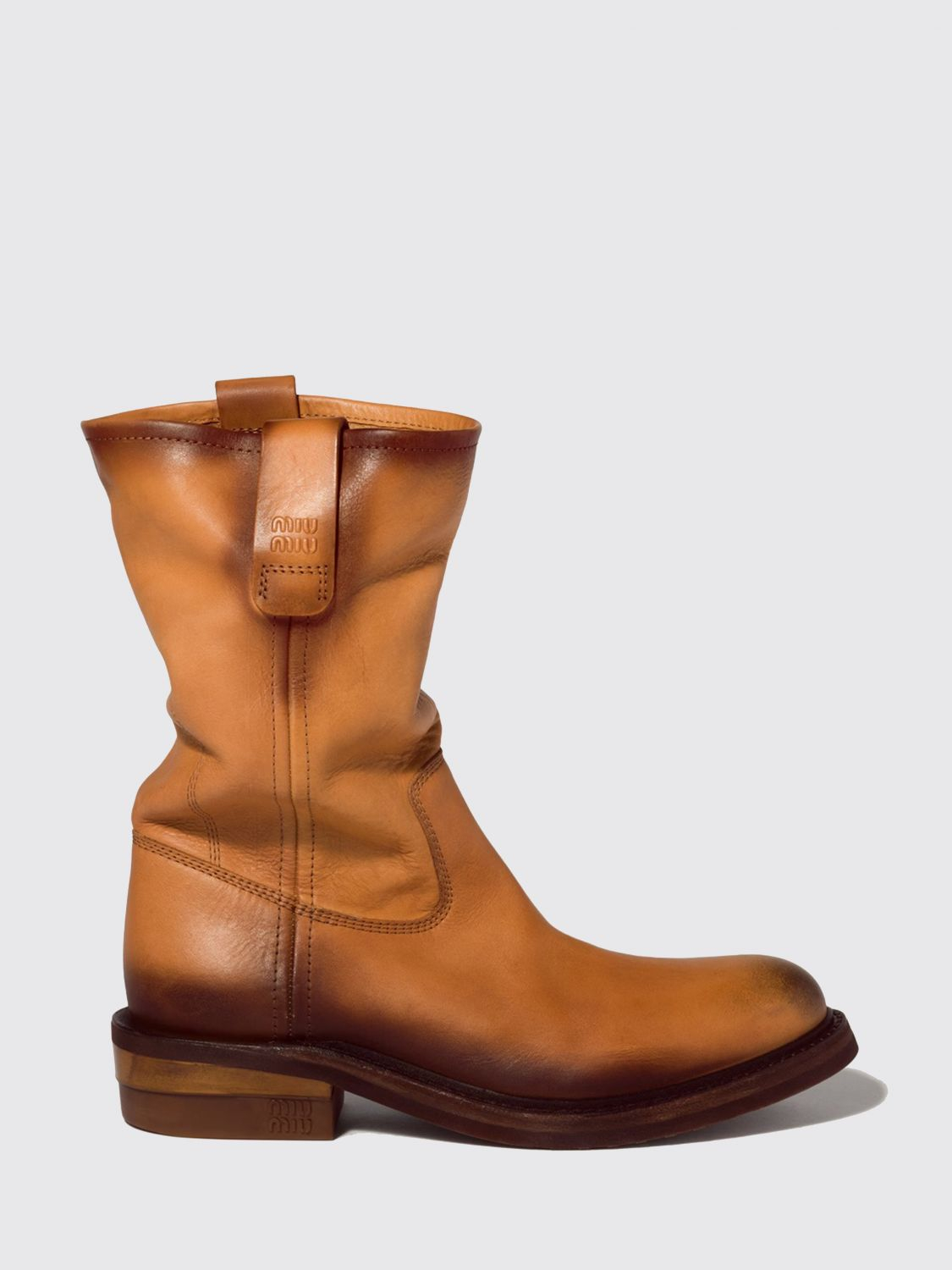 [Miu Miu] Boots SS26 5U680EFA0455OD F0054