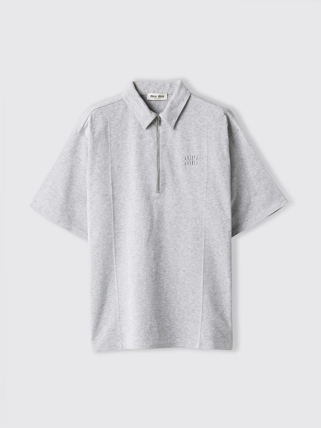 [Miu Miu] T-shirts Short Sleeve SS26 MML05KSOOO19PM F0K44