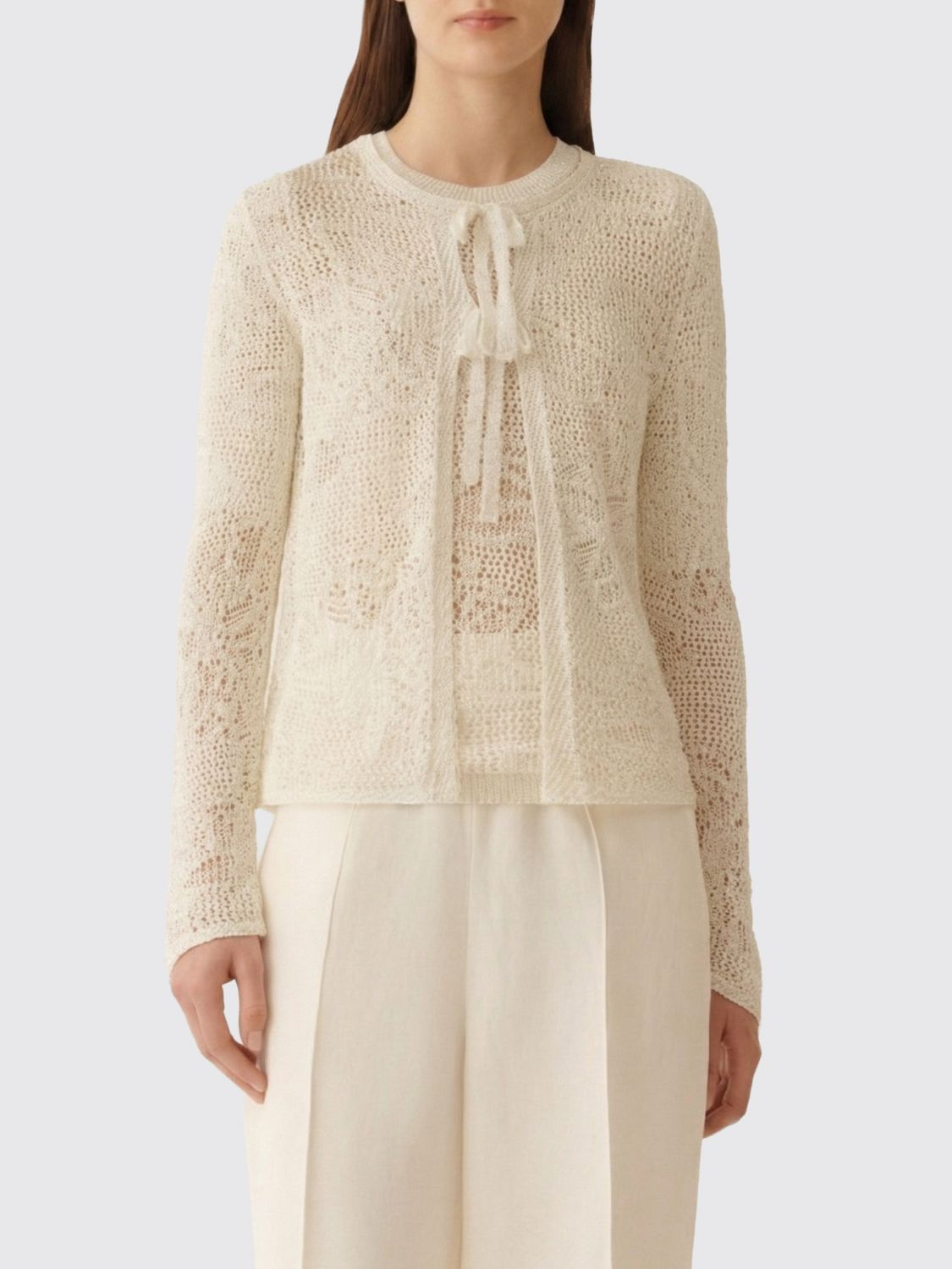 [Fabiana Filippi] Cardigan SS26 MAD276F509D864 0150