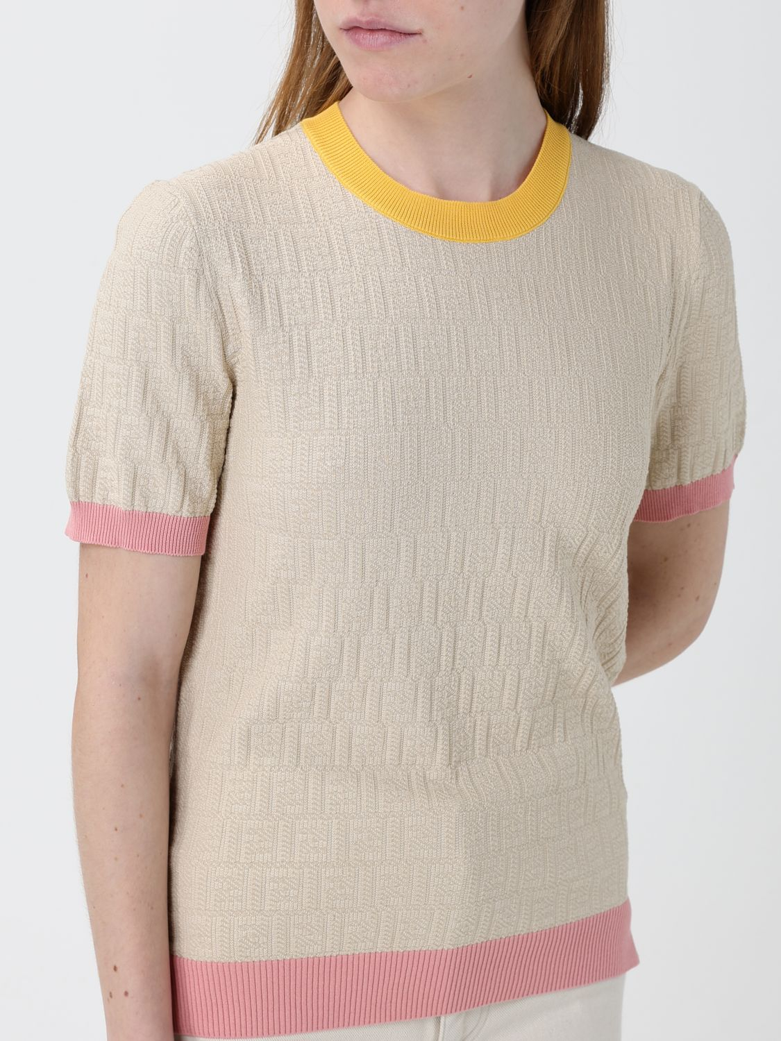 [Fendi] Knitwear SS26 FZXE94AW4S F0WC4