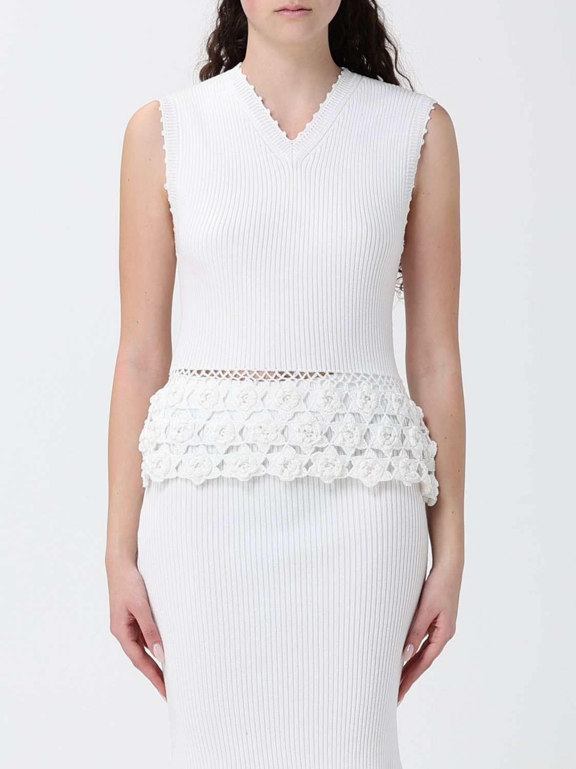 [GANNI] T-shirts Sleeveless SS26 A1070251 135