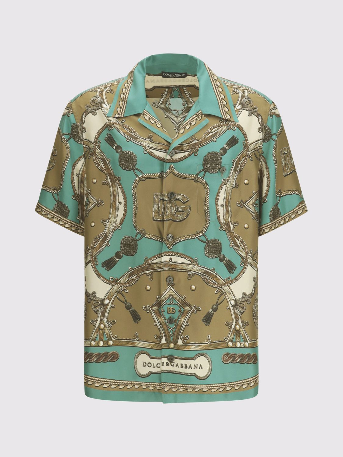 [Dolce & Gabbana] Shirts Short Sleeve SS26 G5JH9THI12C HV5XH