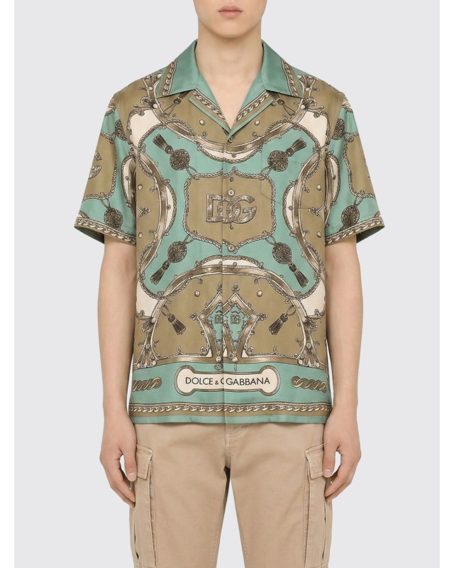 [Dolce & Gabbana] Shirts Short Sleeve SS26 G5JH9THI12C HV5XH
