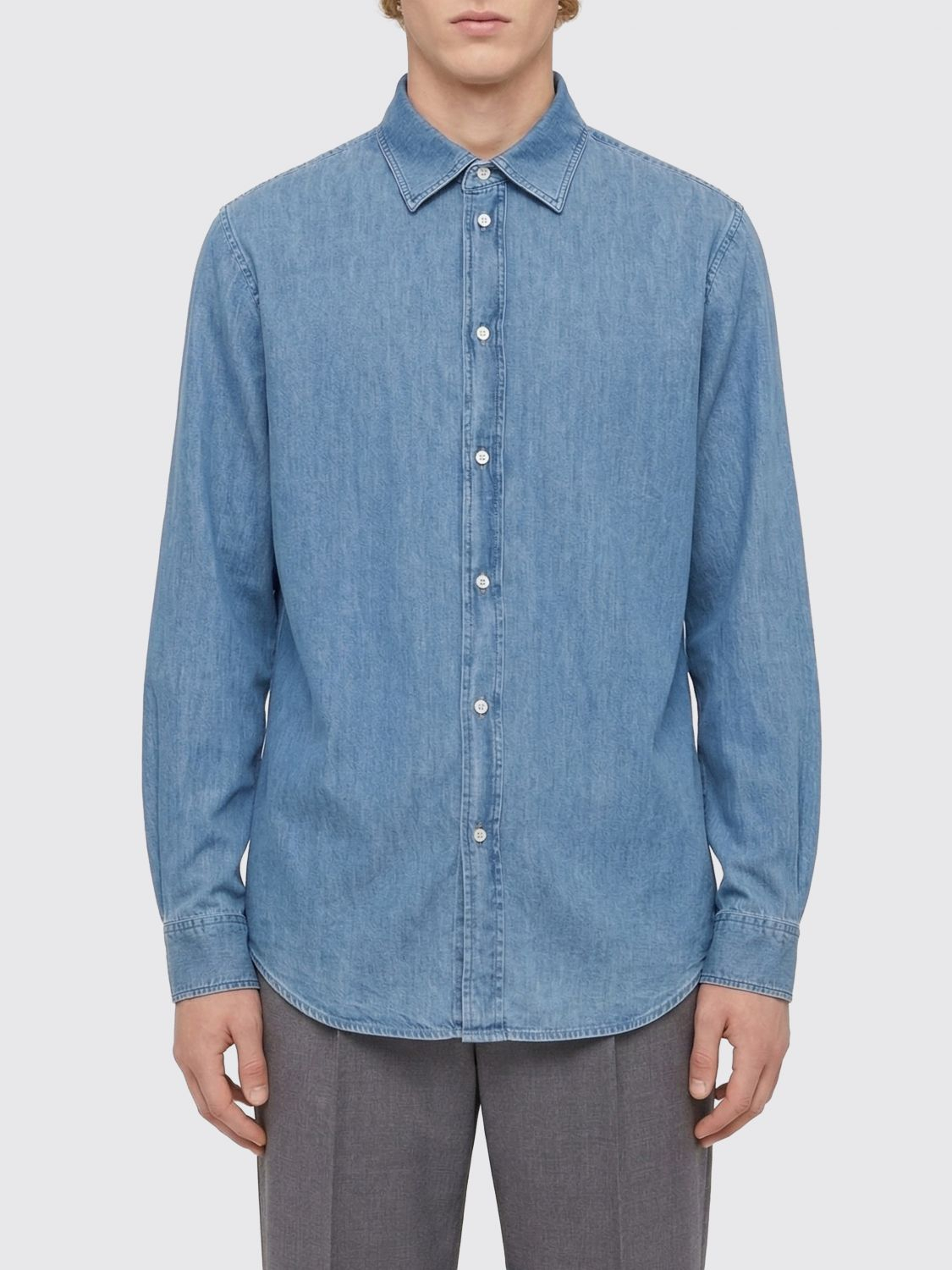 [Jil Sander] Shirts Long Sleeve SS26 J21DL0272J45348 010