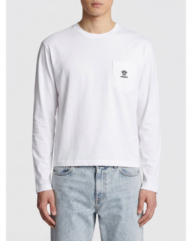 [Versace] T-shirts Short Sleeve SS26 10245731A17915 1W000