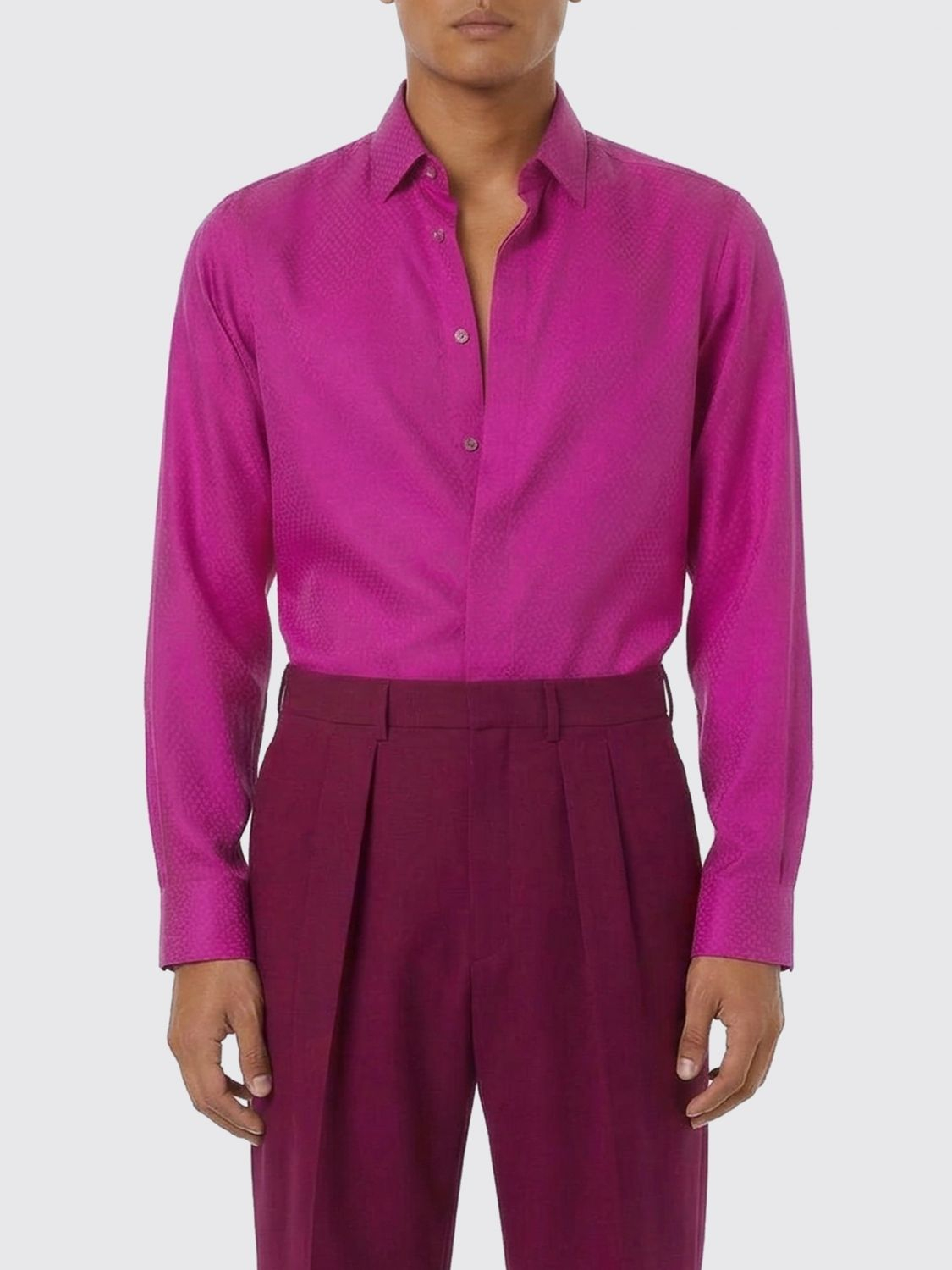 [Tom Ford] Shirts Long Sleeve SS26 HRVF01S0274 PBR