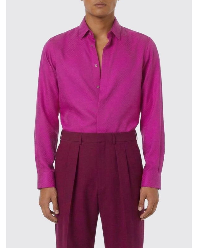 [Tom Ford] Shirts Long Sleeve SS26 HRVF01S0274 PBR