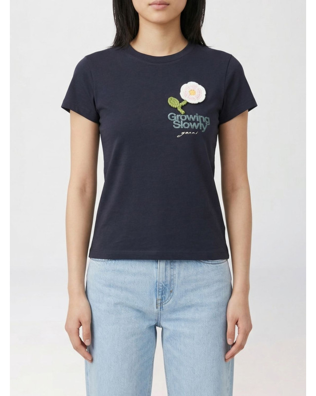 [GANNI] T-shirts Short Sleeve SS26 A1050178 252