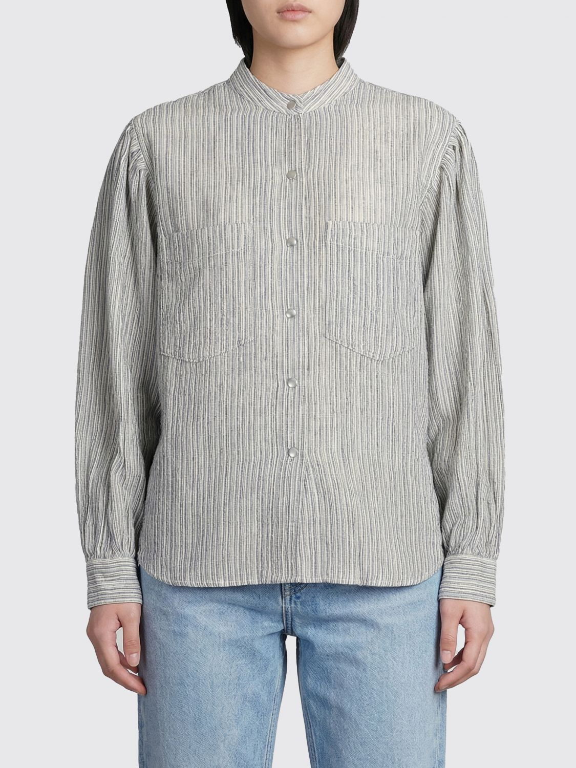[Isabel Marant Etoile] Shirts Long Sleeve SS26 CH0300FAD1I06E 30BU