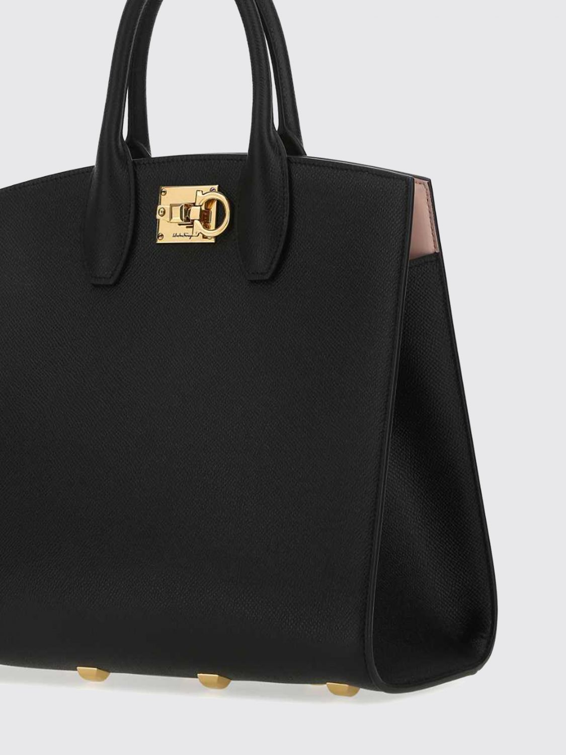 [Ferragamo] Tote bag SS26 210398 740941 NEROBON