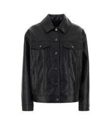 [Anine Bing] Leather Jacket FW26 A0112573 BLK81