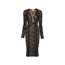 [ELISABETTA FRANCHI] Long sleeve dress FW26 AM26Q66E2  FR9