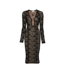 [ELISABETTA FRANCHI] Long sleeve dress FW26 AM26Q66E2  FR9