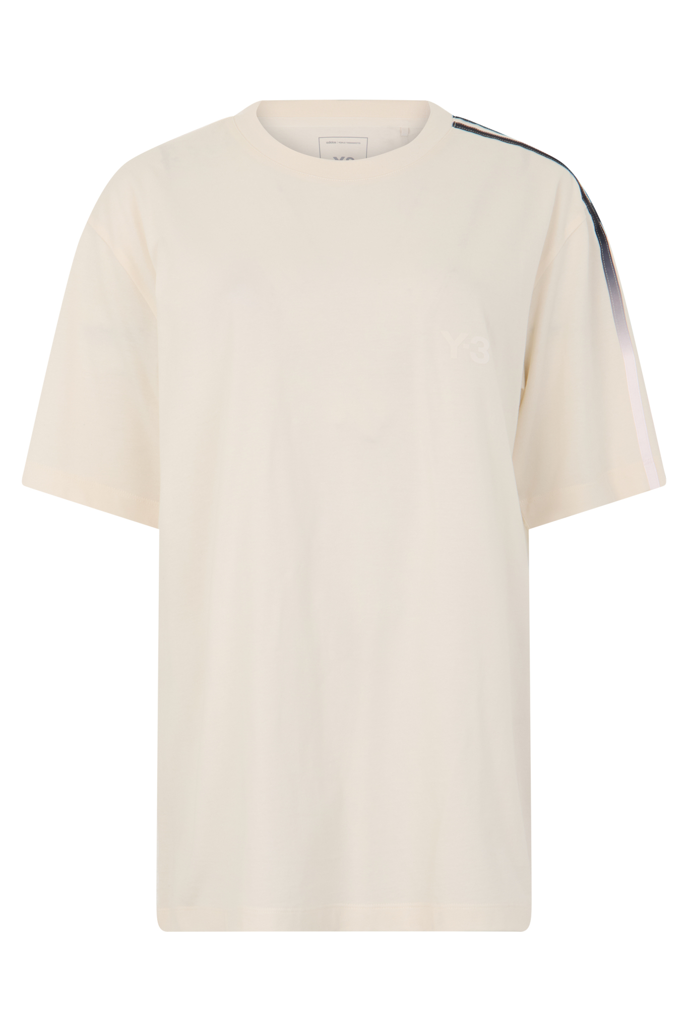 [adidas Y-3] T-shirts Short Sleeve FW26 KU2251_BEIGE