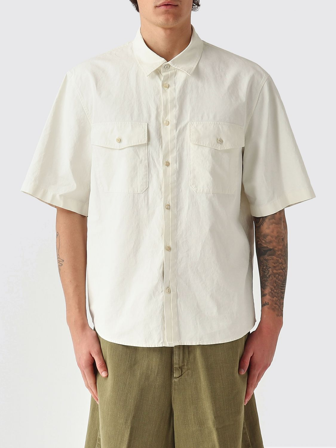 [Dsquared2] Shirts Long Sleeve SS26 S74DM0979D35457 100