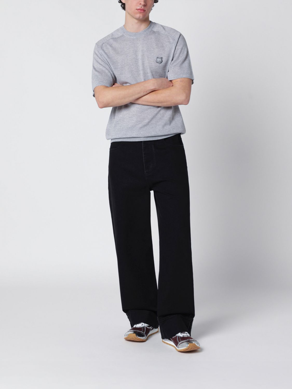 [MAISON KITSUNE] Knitwear SS26 QM00804KT1181 H150