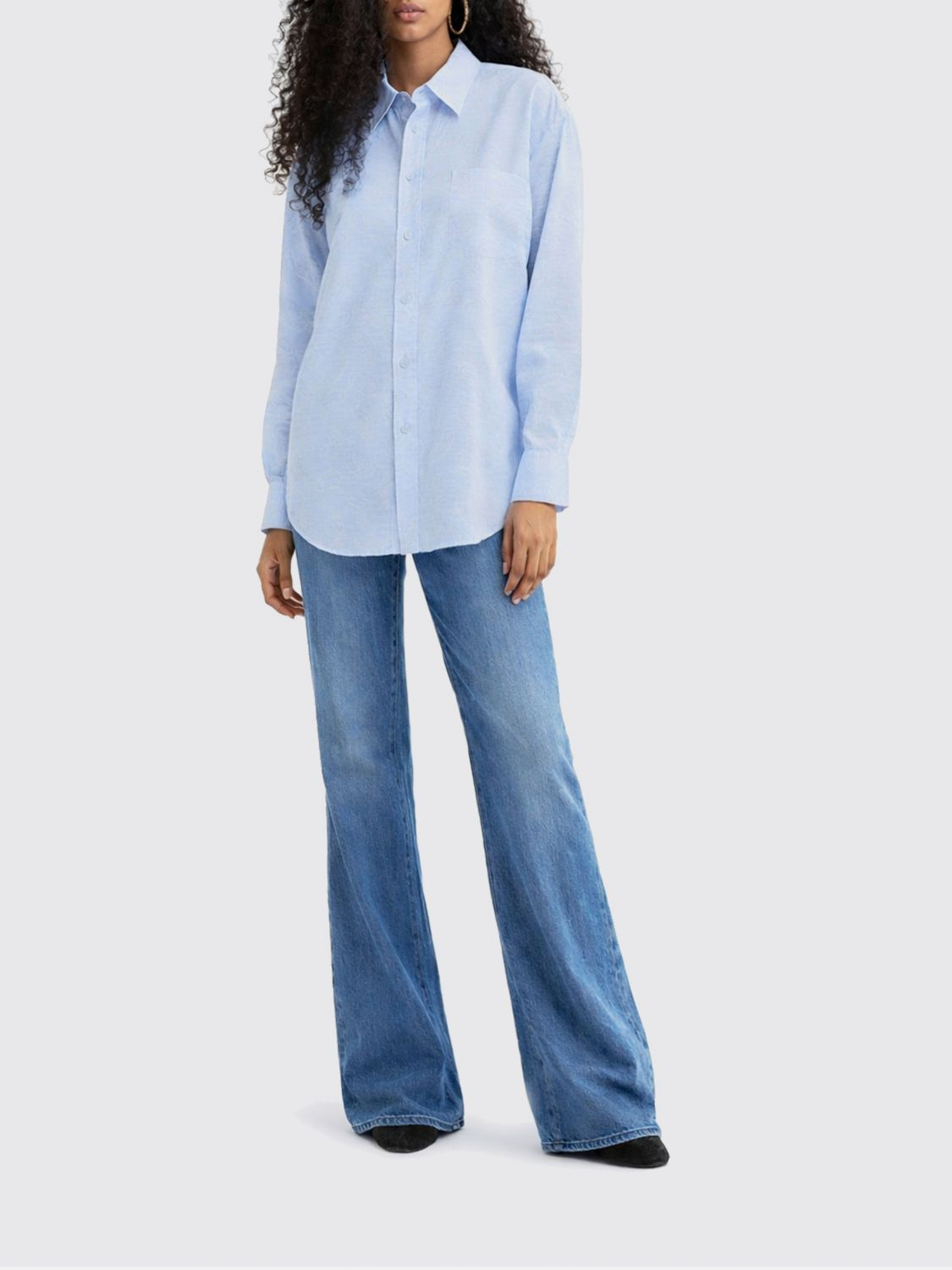[Etro] Shirts Long Sleeve SS26 WRIA008299TJEJ1 S9880