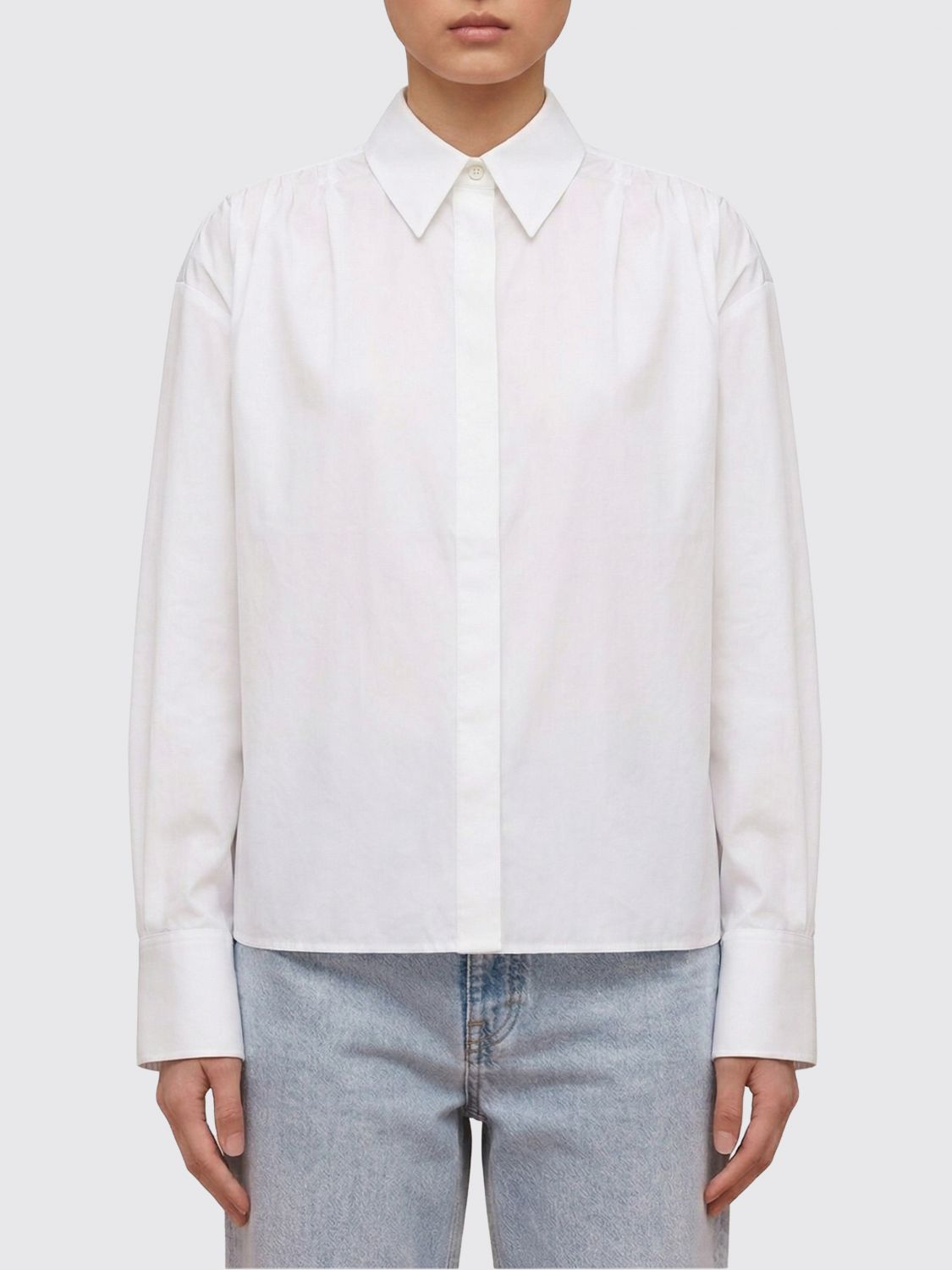 [Jil Sander] Shirts Long Sleeve SS26 J02DL0281J45001 100