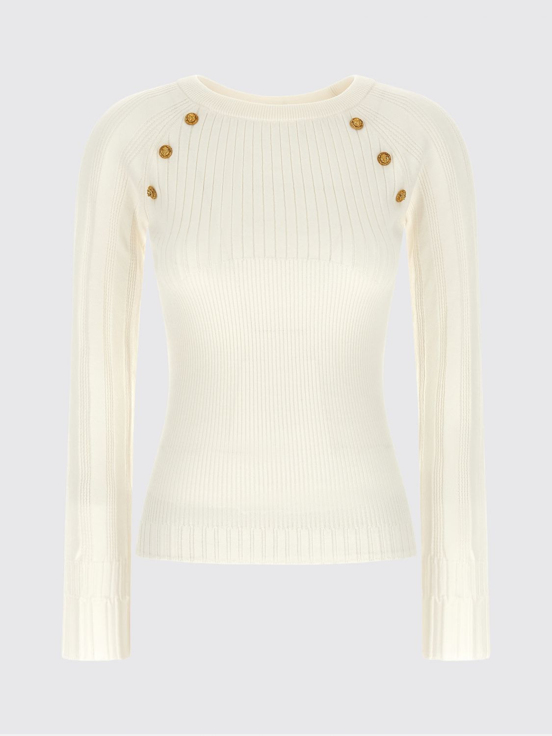 [Balmain] Knitwear SS26 GF1ARA60KJ45 0FA