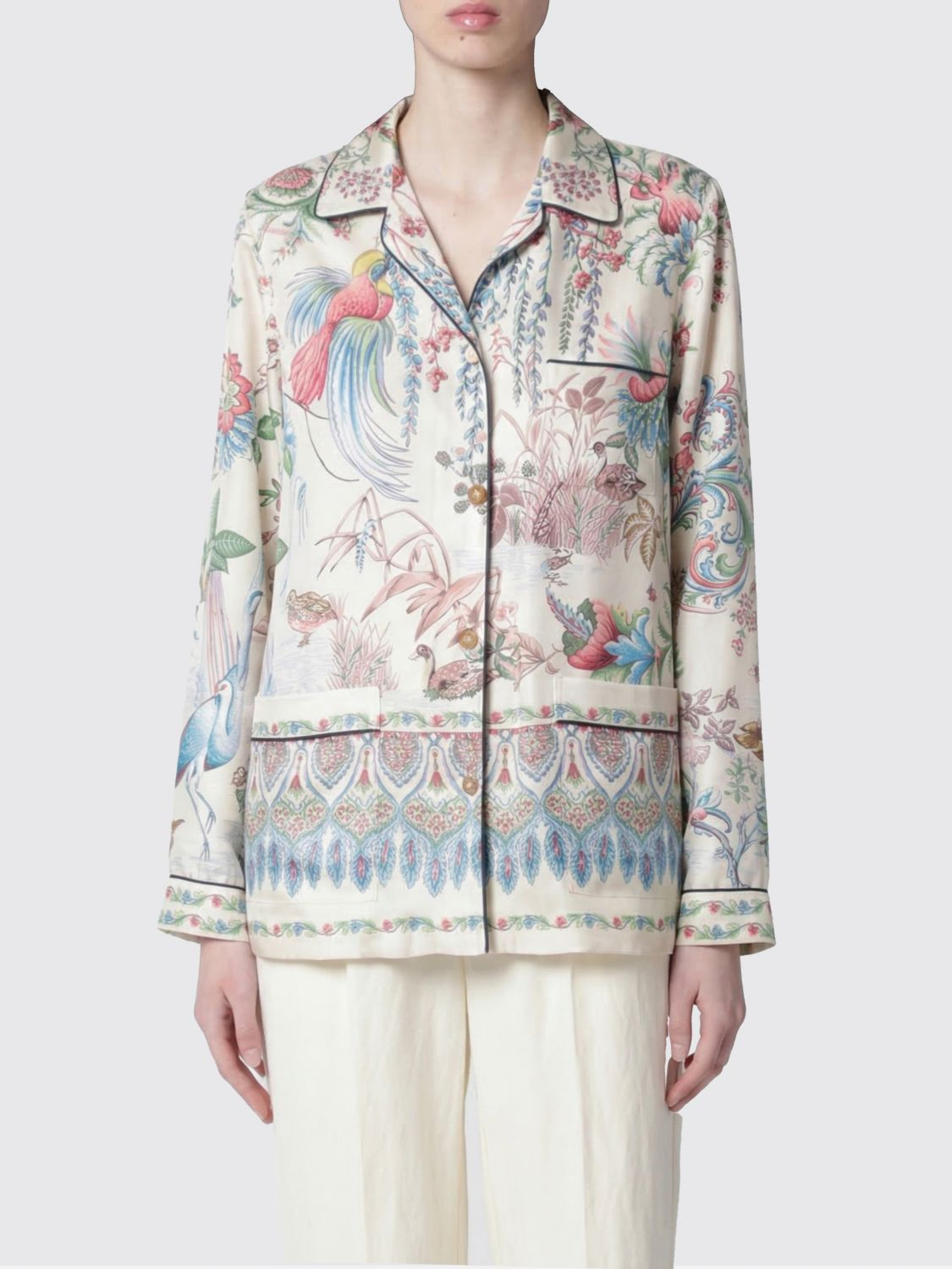 [Etro] Shirts Long Sleeve SS26 WRIA010099SPSI4 X0802