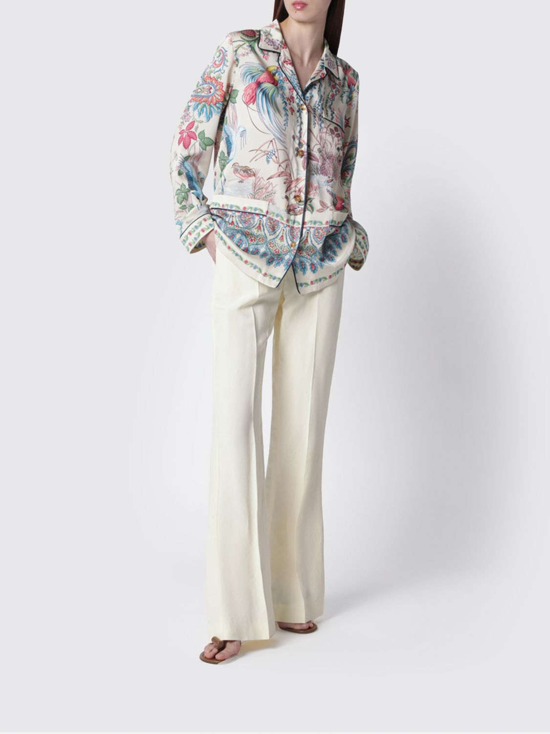 [Etro] Shirts Long Sleeve SS26 WRIA010099SPSI4 X0802