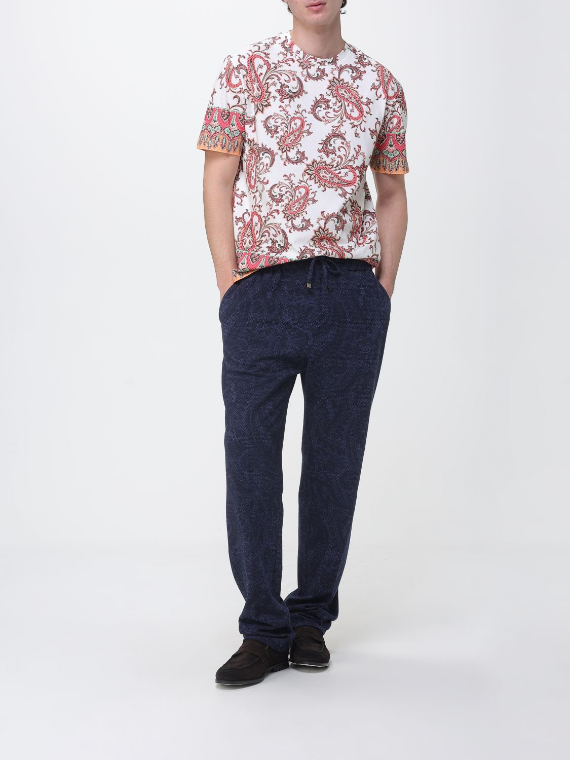 [Etro] T-shirts Short Sleeve SS26 MRMA0002AKG39 X0803