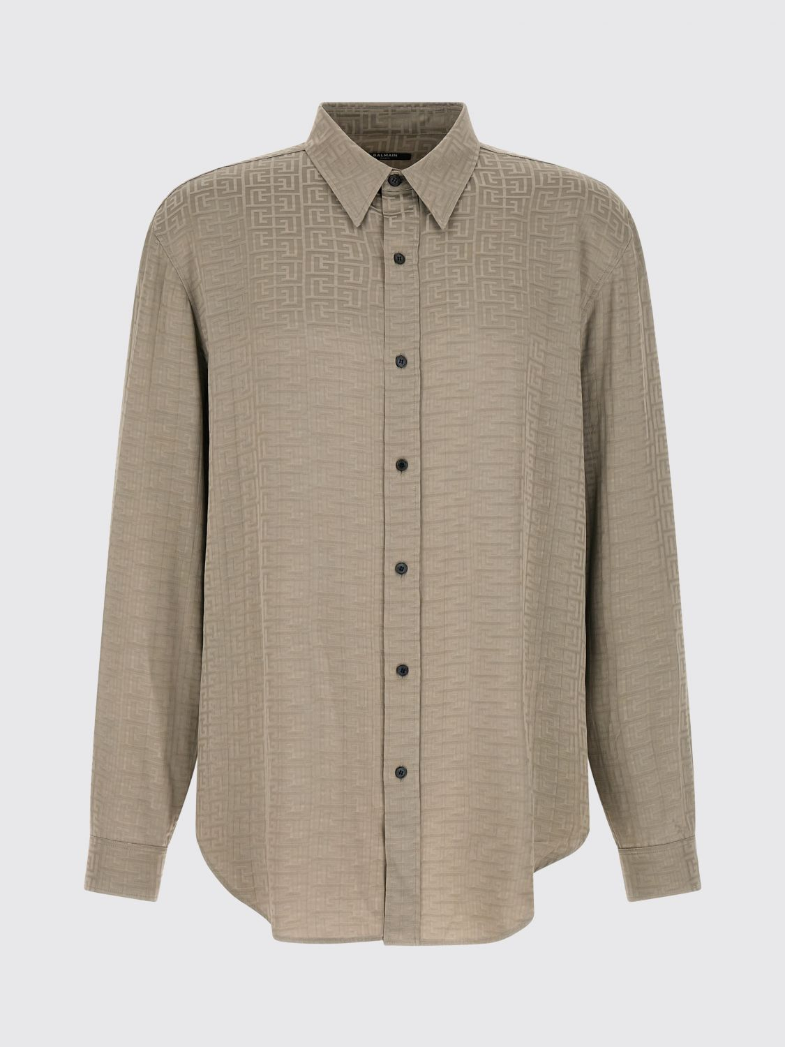 [Balmain] Shirts Long Sleeve SS26 GH1HS555VI74 9DJ