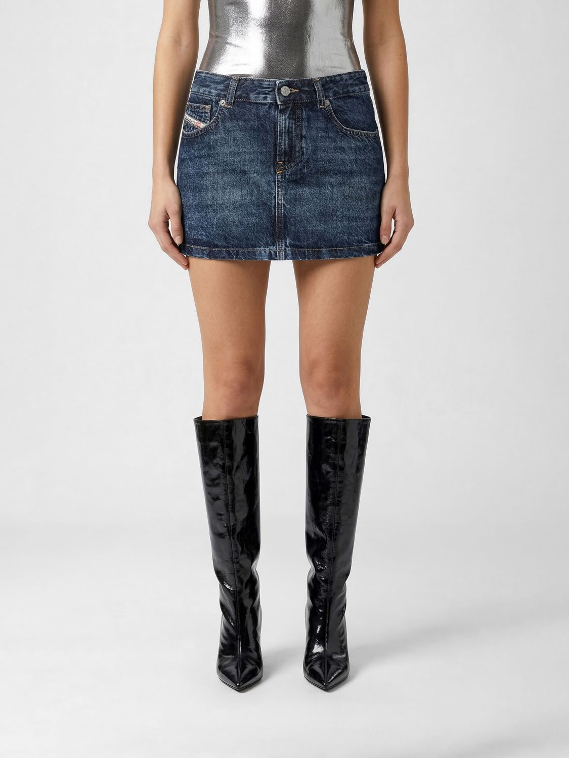 [Diesel] Mini skirt SS26 A0493509I27 01