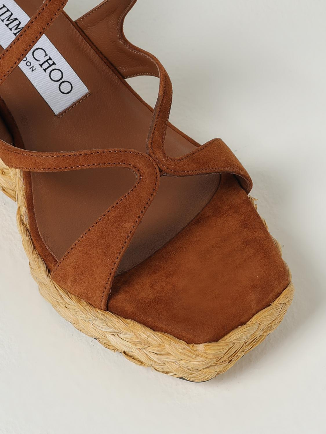 [Jimmy Choo] Sandals SS26 AYLA85CUG TAN
