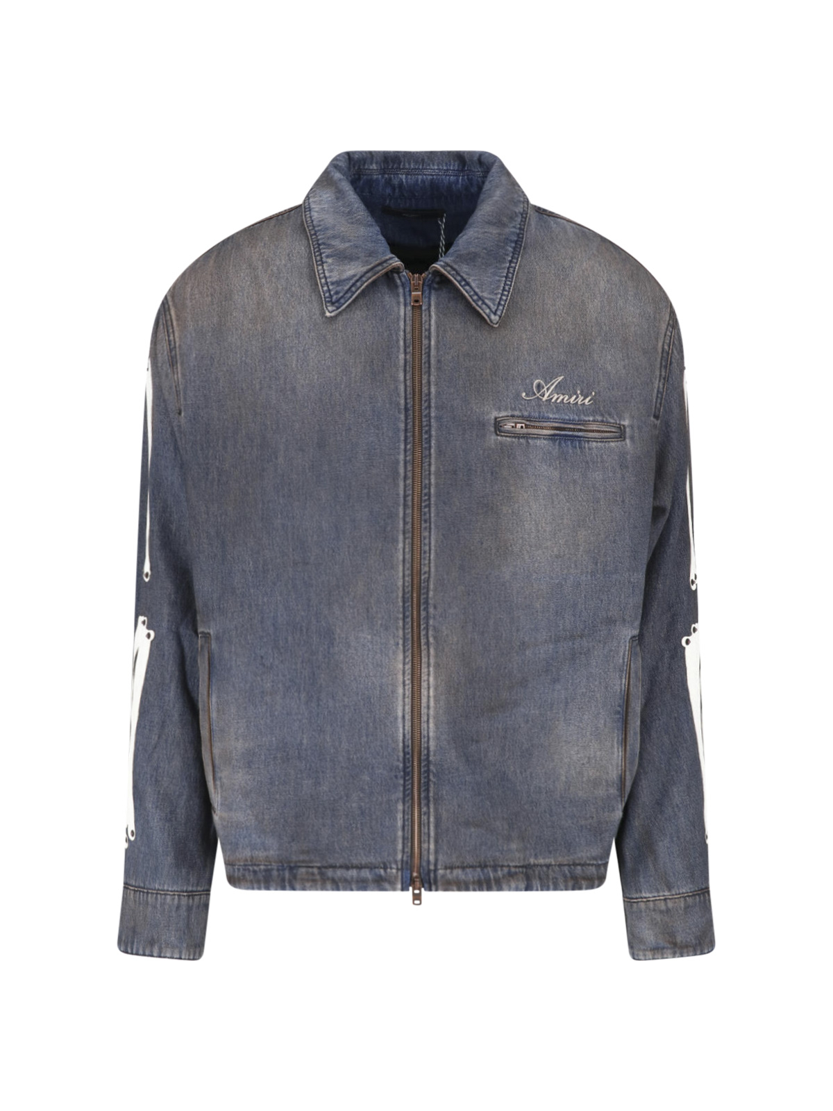 [Amiri] Denim jacket FW26 AM326JA003DARK DUST
