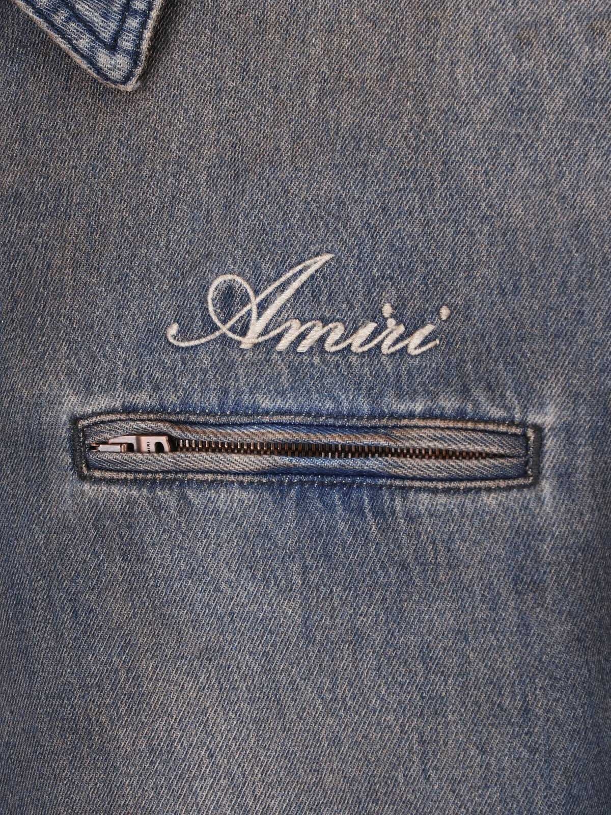 [Amiri] Denim jacket FW26 AM326JA003DARK DUST