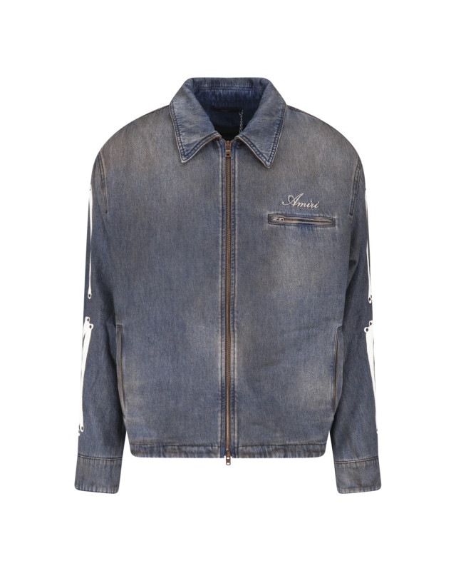 [Amiri] Denim jacket FW26 AM326JA003DARK DUST