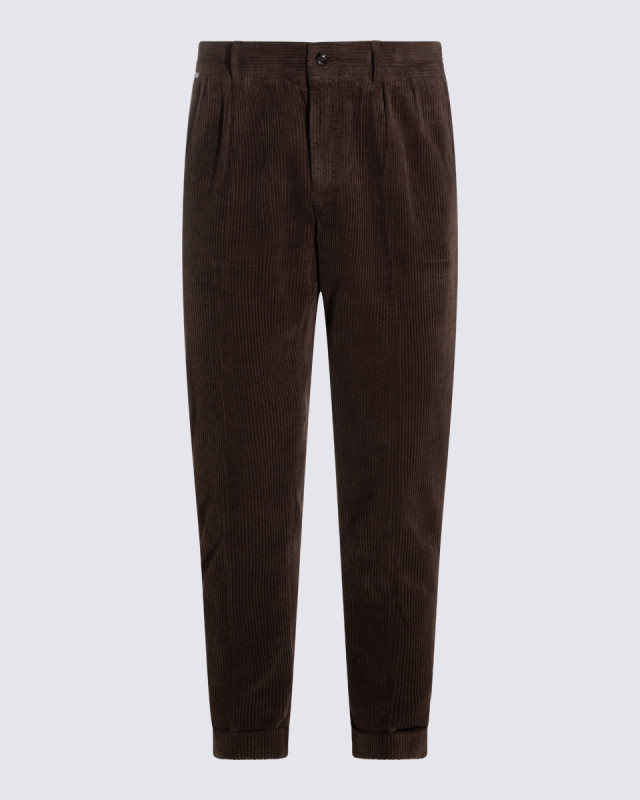 [04651 / A TRIP IN A BAG] Trousers FW26 3PA2601B11BARREL BROWN