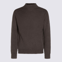 [04651 / A TRIP IN A BAG] Knitwear FW26 3KN2603B26BARREL BROWN