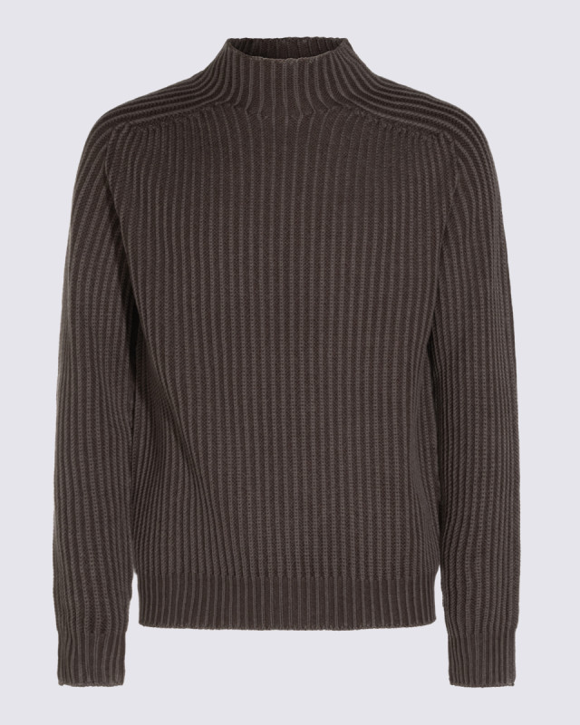 [04651 / A TRIP IN A BAG] Knitwear FW26 3KN2603B26BARREL BROWN