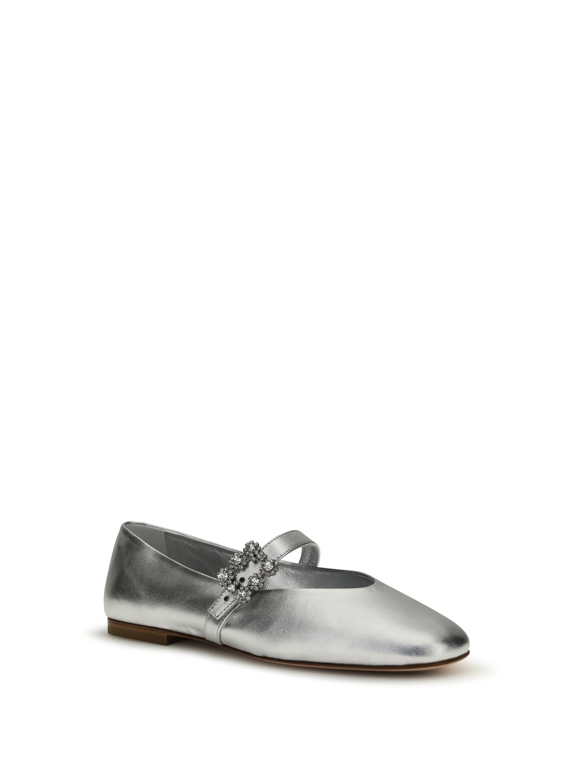 Efflorescence leather Ballerinas