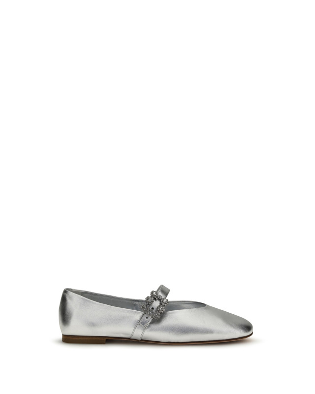 Efflorescence leather Ballerinas
