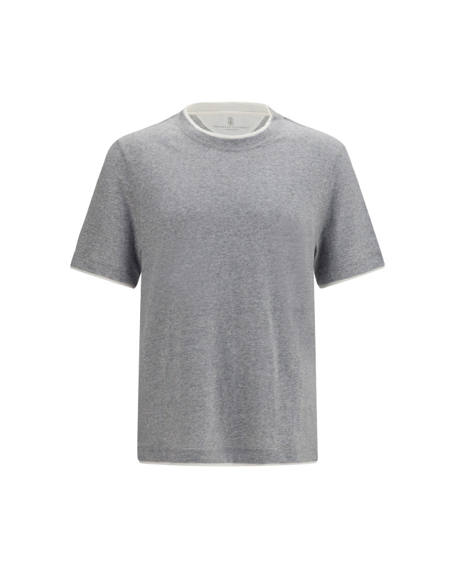 Short-sleeve cotton T-shirt