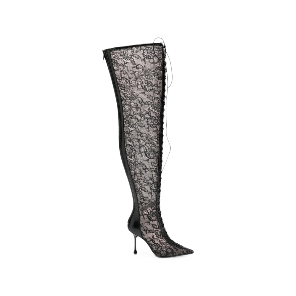 [Jimmy Choo] Long Boots FW26 SCARLETT OTK95 GNW BLACK