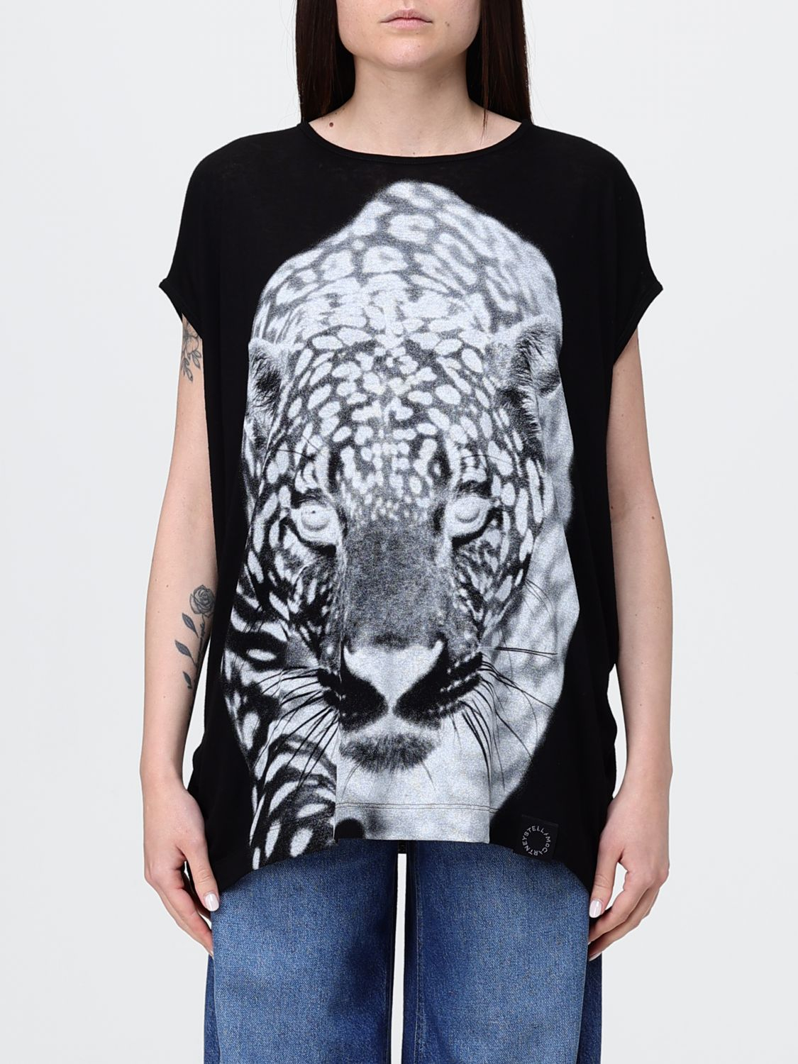 [Stella McCartney] T-shirts Short Sleeve SS26 6J04443SQA34 1000
