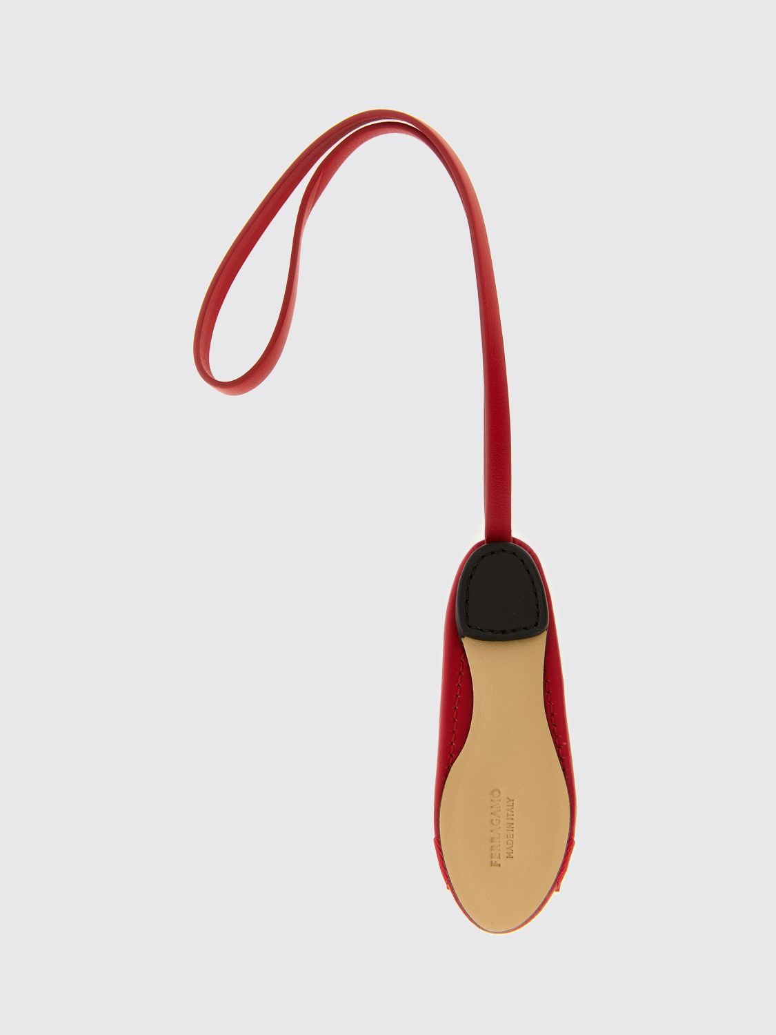[Ferragamo] Keyring SS26 790776 FLAMERED