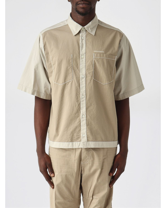 [Dsquared2] Shirts Short Sleeve SS26 S74DM0971S35175 801