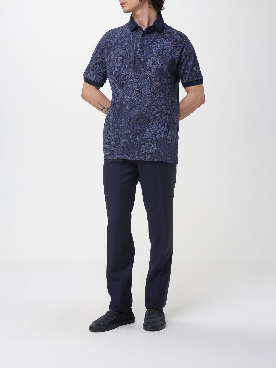 [Etro] T-shirts Short Sleeve SS26 MRMD0004AKF81 X0885