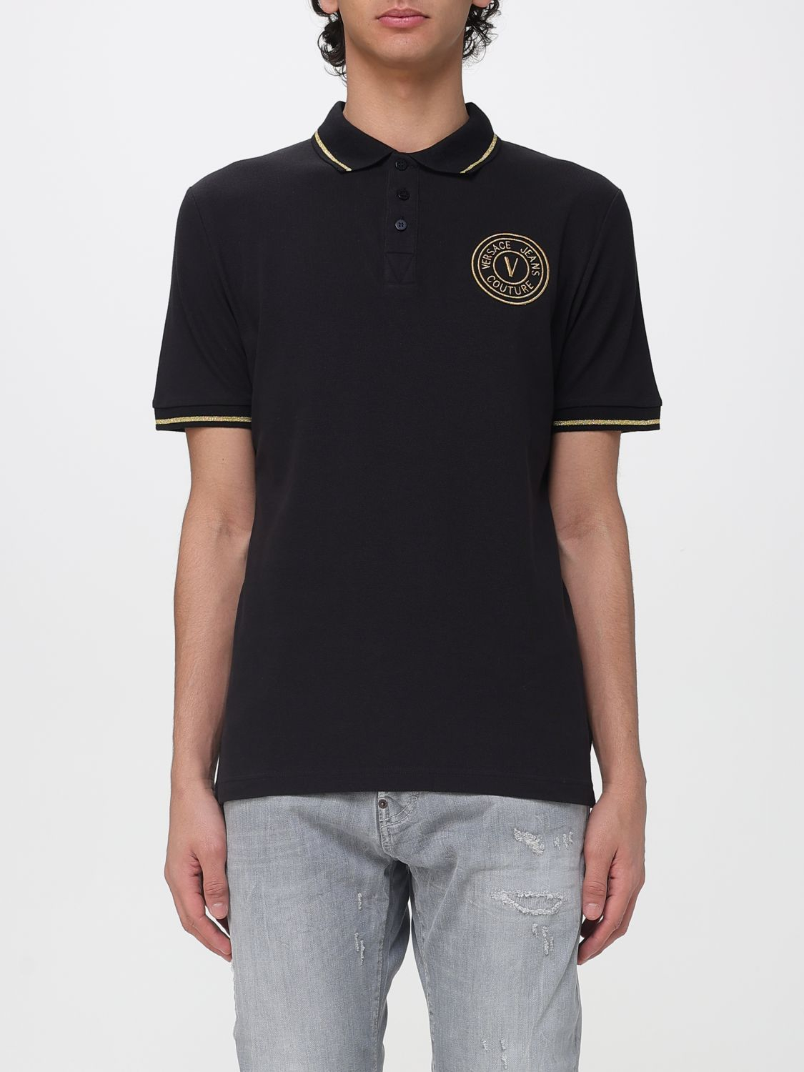 [VERSACE JEANS COUTURE] T-shirts Short Sleeve SS26 80GAGT03CJ01T G89